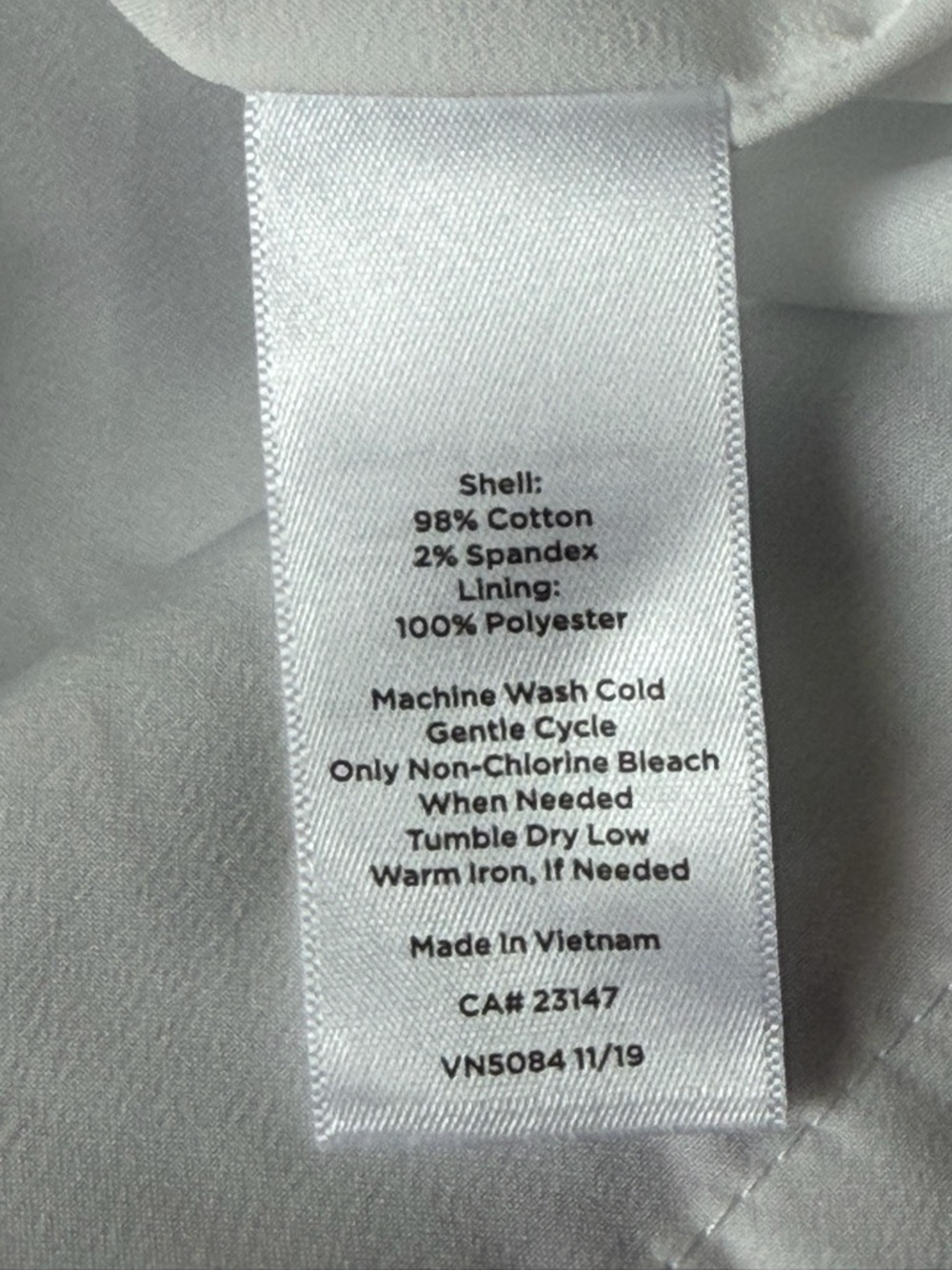 New! Talbots White Sateen Botanical Gardens Sheath Dress Size 8 54929 - Picture 12 of 13